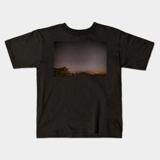 Snowdon from Glyder Fawr Kids T-Shirt